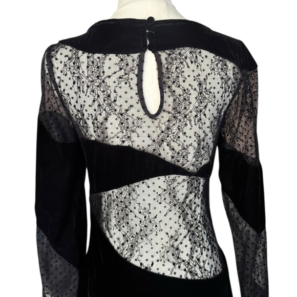 For Love and Lemons Carolyn Maxi Dress in Black Small - Picture 10 of 15